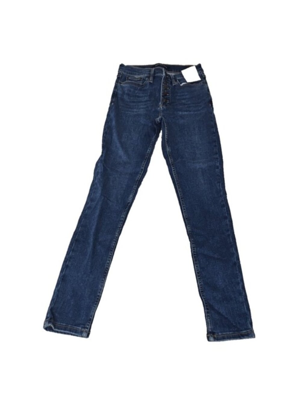 NWT Calvin Klein Jeans Womens 4/27 High Rise Skinny Button Fly Stretch Denim REP